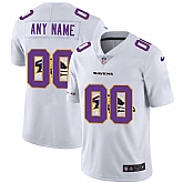 Nike Ravens Customized White Team Big Logo Vapor Untouchable Limited Jersey Dyin,baseball caps,new era cap wholesale,wholesale hats